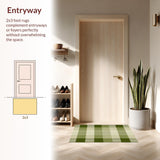 Contemporary Cozy Plaid Decorative(Beige)