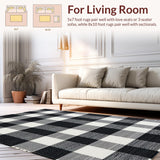 Contemporary Black White Contrast(Black)