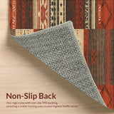 Eclectic Multi tone Abstract Artwork(Red)