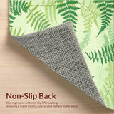 Sage Green Elegant Shag Design(Green)