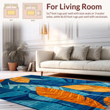 Chic Distressed Color Splash(Blue)