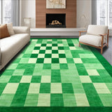 Artistic Dark Green Linear Design(Green)