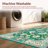 Sophisticated Textured Floral Fusion(Green)