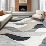 Sophisticated Grey Geometric Motif(Gray)