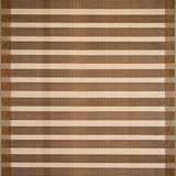 Ultra Soft Area Rug, Non Slip, Stain Resistant, Washable Area Rugs for Living Room, Bedroom, Vibrant Minimalist Diamond Motif(Beige)