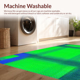 Contemporary Green Geometric Illusion(Green)