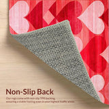 Luxurious Plush Heart Decoration(Red)