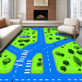 Fun Filled Colorful Road Journey(Green)