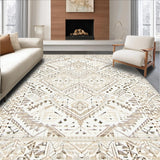 Luxurious Beige Shag Texture(Beige)