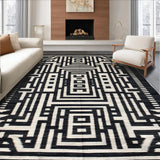 Vibrant Abstract Zebra Motif(Black)