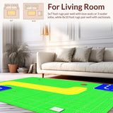 Vibrant Urban Landscape Play Mat(Green)