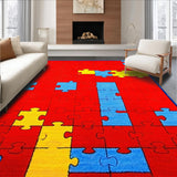 Engaging Multicolored Play Mat Style(Red)