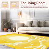 Earth Toned Artistic Design(Yellow)