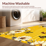 Vibrant Sunflower and Wood Aesthetic(Yellow)