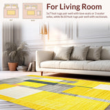 Elegant Tiled Geometry Artistry(Yellow)
