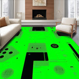 Charming Youthful Pixelated Design(Green)