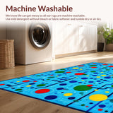 Interactive Round Patterned Accent(Blue)