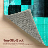 Contemporary Free form Abstract Aesthetic(Blue)