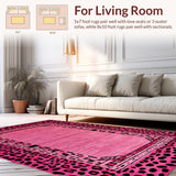 Playful Pink Leopard Aesthetic(Pink)