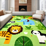 Bright Eclectic Wildlife Composition(Green)