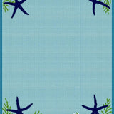 Chic Coastal Retreat Illustration(Blue)