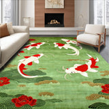 Artistic Abstract Fish Design(Green)