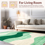 Sophisticated Light Green Swirl(Green)