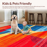 Energetic Multi Hued Design(Red)