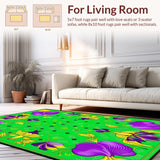 Festive Lobster Iris Motif(Green)