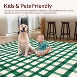 Vintage Inspired Geometric Harmony(Green)