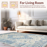 Cozy Earthy Tones Trellis Design(Blue)