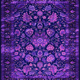 Vibrant Vintage Paisley Aesthetic(Purple)