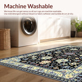 Stylish Earth Tone Floral Motif(Black)