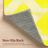 Lively Geometric Pastel Composition(Yellow)