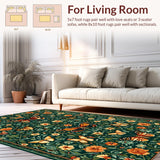Dynamic Colorful Butterfly Tapestry(Green)
