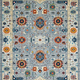 Ultra Soft Area Rug, Non Slip, Stain Resistant, Washable Area Rugs for Living Room, Bedroom, Striking Muted Palette with Tapestry(Gray)
