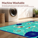 Charming Koi Pond Aesthetic(Blue)