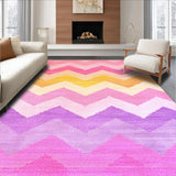 Joyful Eclectic Shaggy Texture(Pink)