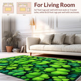 Whimsical Green and White Accents(Green)