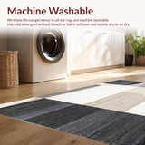Ultra Soft Area Rug, Non Slip, Stain Resistant, Washable Area Rugs for Living Room, Bedroom, Small Area for Entryway Beige Grey Modern Abstract Design(Gray)