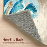 Elegant Ocean Wave Aesthetic(Blue)