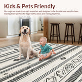 Luxurious Lattice Cream and Ebony(Black)