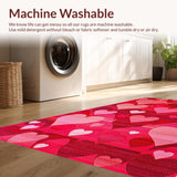 Playful Contemporary Heart Design(Red)