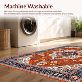 Artful Color Blocked Symmetrical Style(Red)