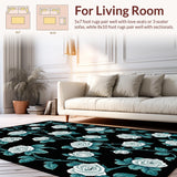 Elegant Floral Textured Delight(Blue)