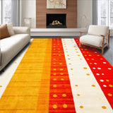 Elegant Minimalist Dot Stripes(Yellow)