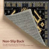 Luxurious Abstract Textured Design(Black)