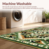 Intricate Black and Brown Artistry(Green)