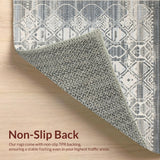 Cozy Softened Lattice Visuals(Gray)