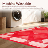 Vibrant Cozy Heart Shaped Accent(Red)